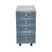 Corp inferior 40 cu 4 sertare Zebra MDF Albastru drept
